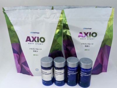 大阪府のお客様よりライフバンテージの商品をお売りいただきました。