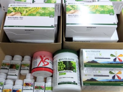 大阪府のお客様よりアムウェイの商品をお売りいただきました。