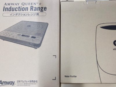 大阪府のお客様よりアムウェイの商品をお売りいただきました。