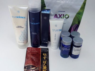 大阪府のお客様よりライフバンテージ、健康の杜の商品をお売りいただきました。