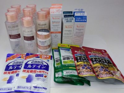 大阪府のお客様より資生堂、ファンケル、小林製薬の商品をお売りいただきました。