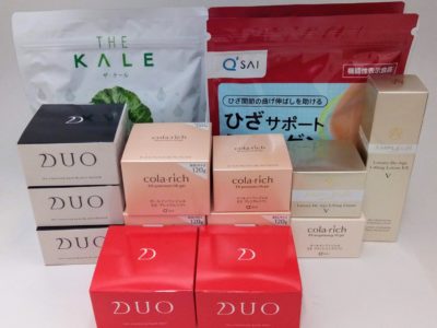 大阪府のお客様よりキューサイ、ハイサイド、プレミアアンチエイジングの商品をお売りいただきました。