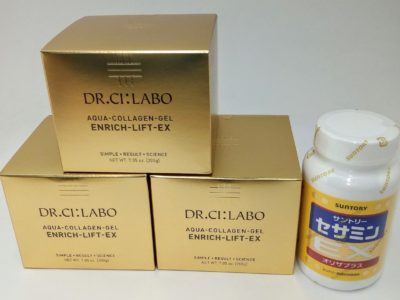 大阪府のお客様よりドクターシーラボ、サントリーの商品をお売りいただきました。