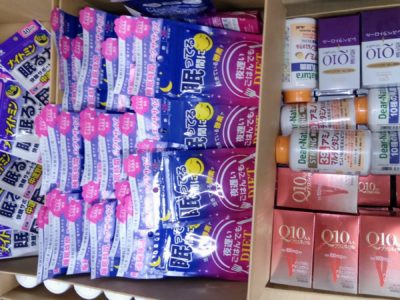 大阪府のお客様より小林製薬、資生堂、ディアナチュラ、新谷酵素の商品をお売りいただきました。